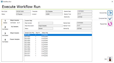 Lab Execution System .